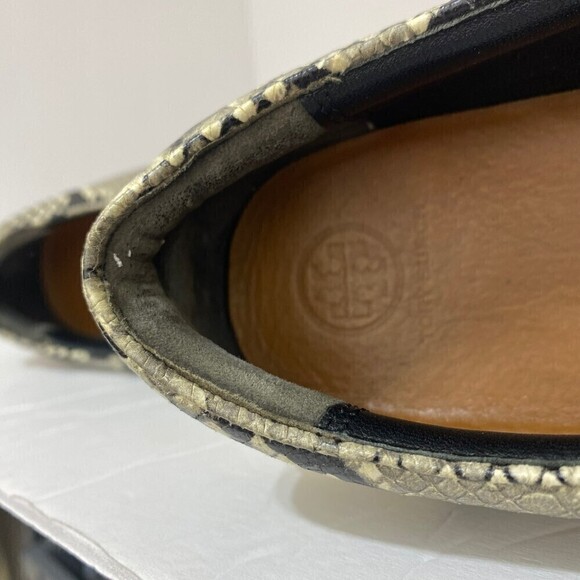 Tory Burch snakeskin slip-on sneakers Size 8.5 - Picture 5 of 7